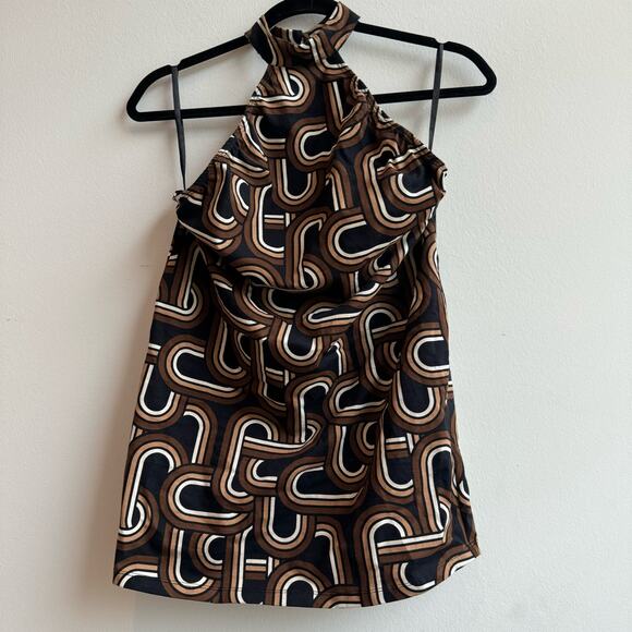 ASOS Motel Brand Interlock Halter Dress - Medium - Picture 2 of 5